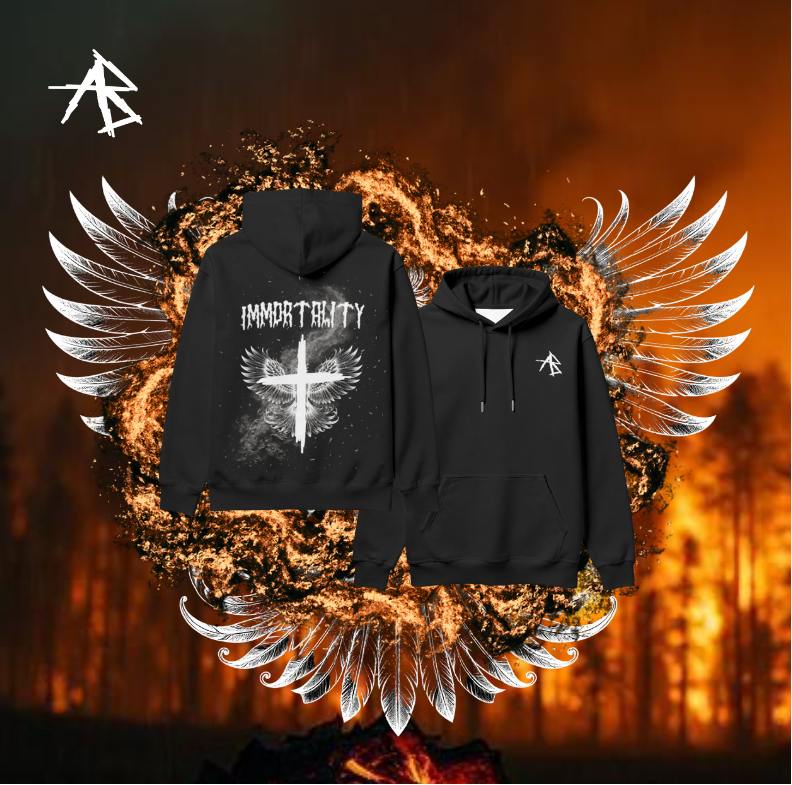 Ash Born Immortality Hoodie